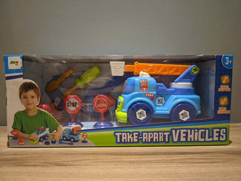 Caminhão Desmontável com Ferramentas – Happy Kids Toys - Brinquedo interativo | Compre na Happy Kids Toys e aproveite! Frete Grátis 🚀