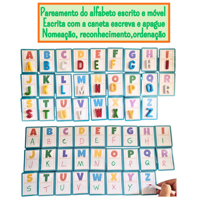 Kit Alfabetização - Happy Kids Toys - brinquedo educativo | Compre na Happy Kids Toys e aproveite! Frete Grátis 🚀