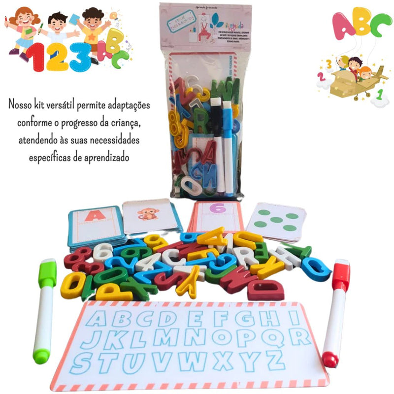 Kit Alfabetização - Happy Kids Toys - brinquedo educativo | Compre na Happy Kids Toys e aproveite! Frete Grátis 🚀