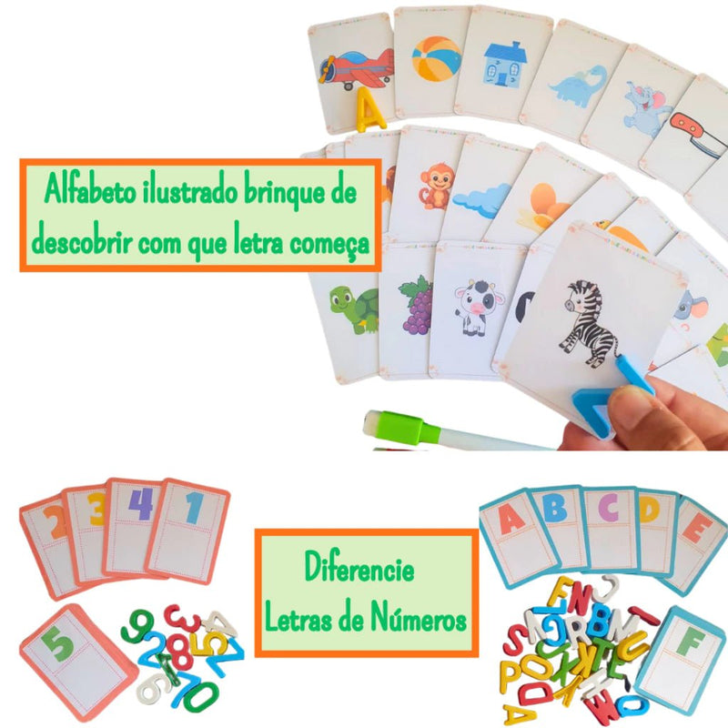 Kit Alfabetização - Happy Kids Toys - brinquedo educativo | Compre na Happy Kids Toys e aproveite! Frete Grátis 🚀