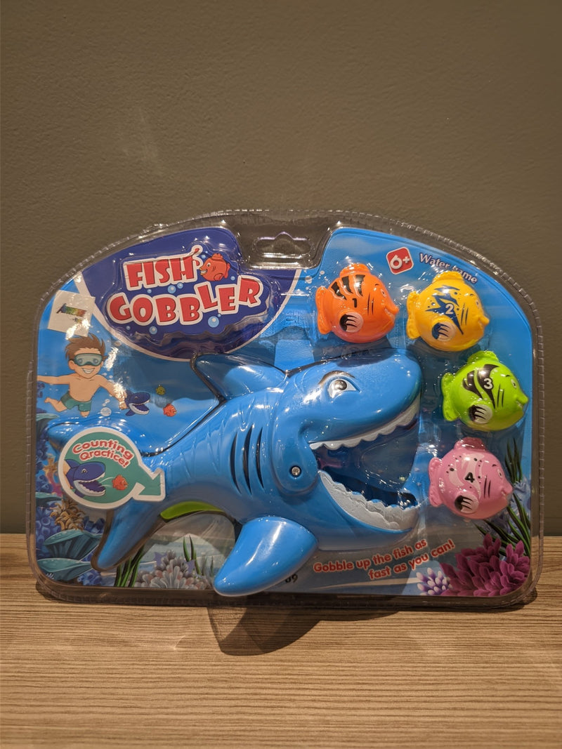 Tubarão Pega Peixe Brinquedo Para Banho Piscina, Banheira - Happy Kids Toys - Brinquedo agua | Compre na Happy Kids Toys e aproveite! Frete Grátis 🚀